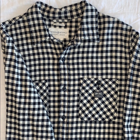 Classic Fit Button Down Flannel Work-shirt - Picture 3 of 4